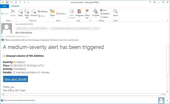 Phishing Office 365